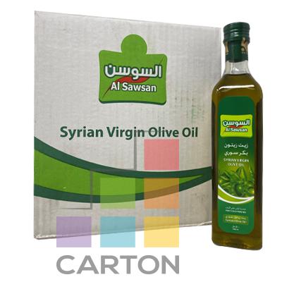 AL SAWSAN VIRGIN OLIVE OIL 12*500ML